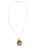Load image into Gallery viewer, 18" 'I Love You To the Moon and Back' Charm on Gold or Silver Necklace