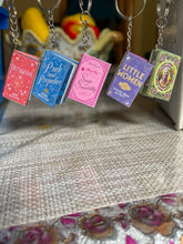 Load image into Gallery viewer, Mini Book Keychains