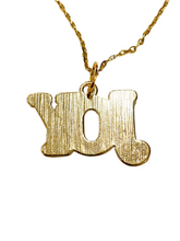 Load image into Gallery viewer, “Joy” Gold-Finished Necklace
