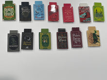 Load image into Gallery viewer, Mini Book Cover Magnetic Bookmarks