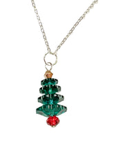 Load image into Gallery viewer, Christmas Tree Necklace