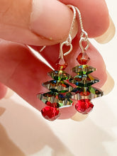 Load image into Gallery viewer, Christmas Tree Earrings