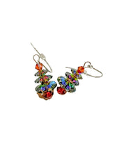 Load image into Gallery viewer, Christmas Tree Earrings