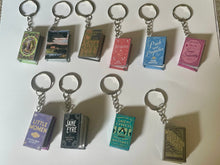 Load image into Gallery viewer, Mini Book Keychains