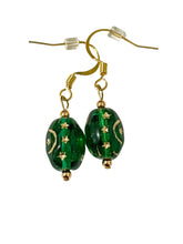 Load image into Gallery viewer, Czech Pressed Glass Earrings (Different colors)