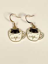 Load image into Gallery viewer, Peeking Cat Earrings