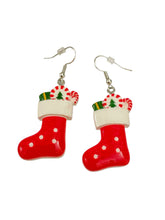Load image into Gallery viewer, Christmas Stocking Earrings