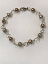 Load image into Gallery viewer, 8” Pearl Bracelet w/ Lobster Clasp Closing