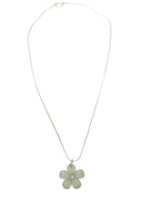 Load image into Gallery viewer, 18" Flower Charm Necklaces in different colors