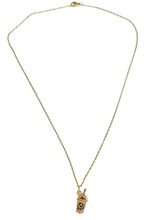 Load image into Gallery viewer, 18" Latte Charm Necklace