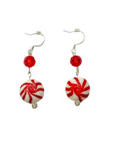 Load image into Gallery viewer, Peppermint Candy Earrings
