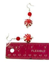 Load image into Gallery viewer, Peppermint Candy Earrings
