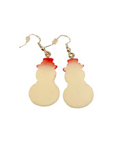 Load image into Gallery viewer, Snowman Earrings
