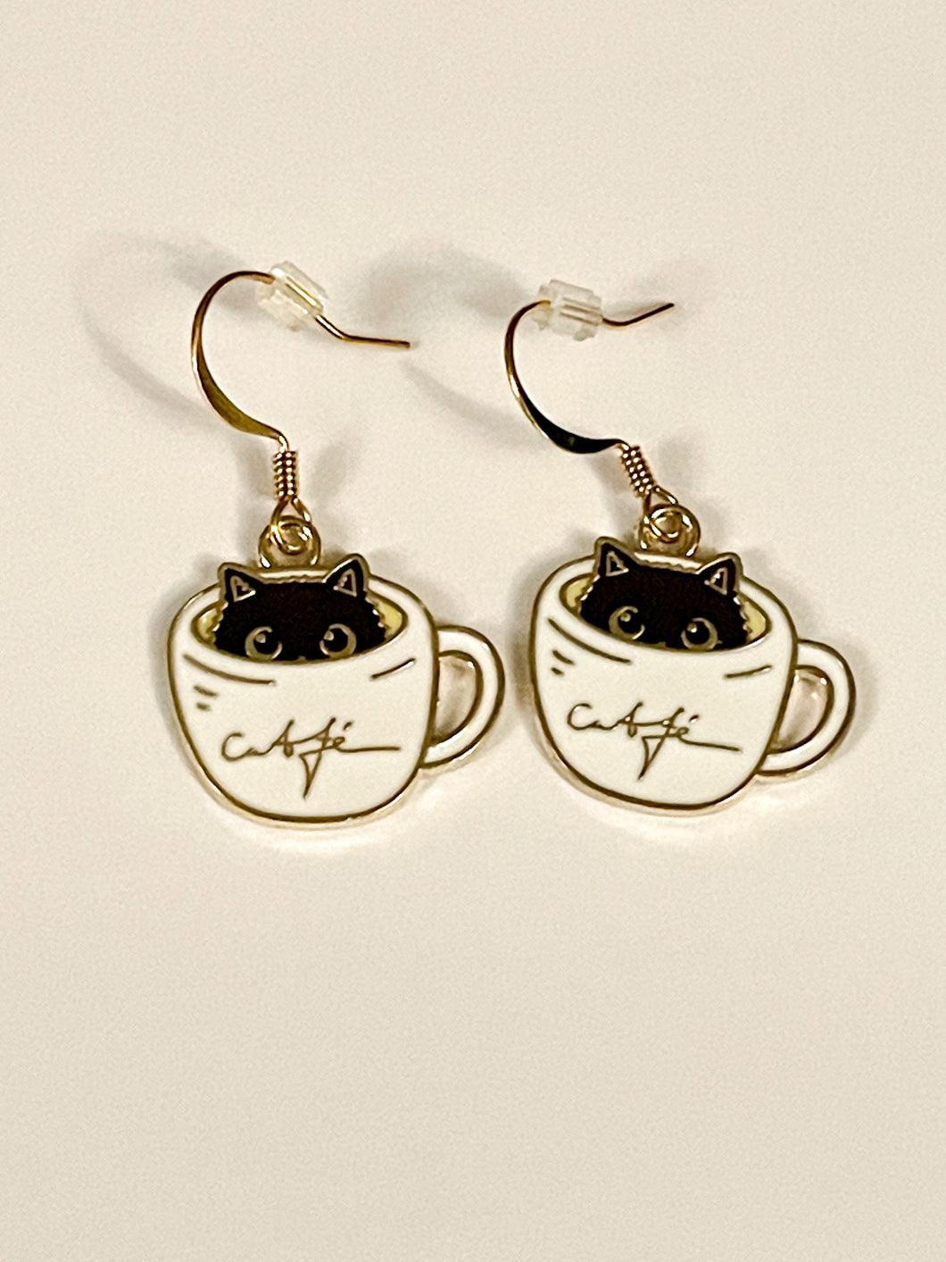 Peeking Cat Earrings