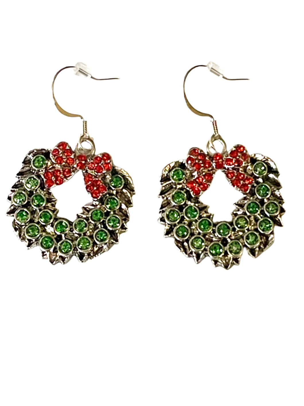 Christmas Wreath Earrings